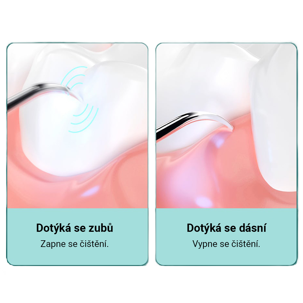 Ultrasonický čistič zubů Truesonic pro ochranu dásní